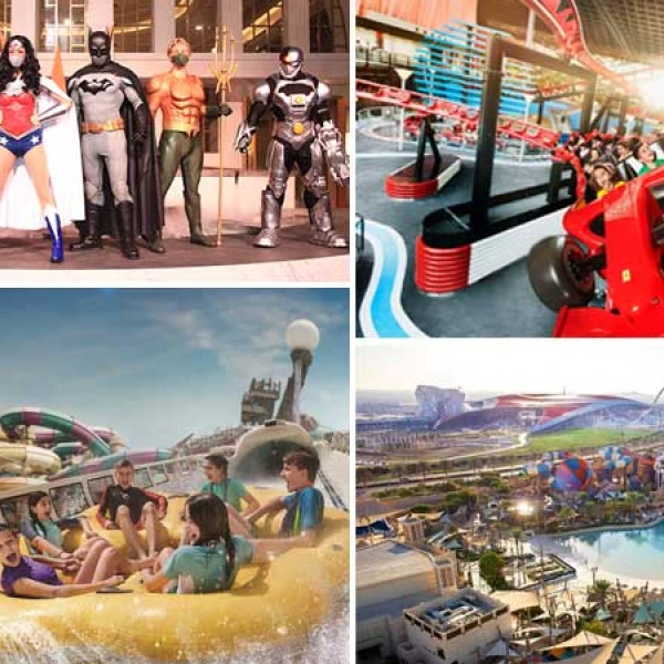 Abu Dhabi Theme Parks Abu Dhabi Theme Parks | 3 Parks Ticket